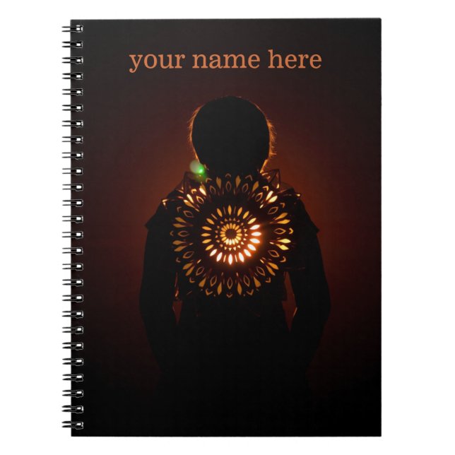 Spiral-Foto-Notebook Notizblock (Vorderseite)