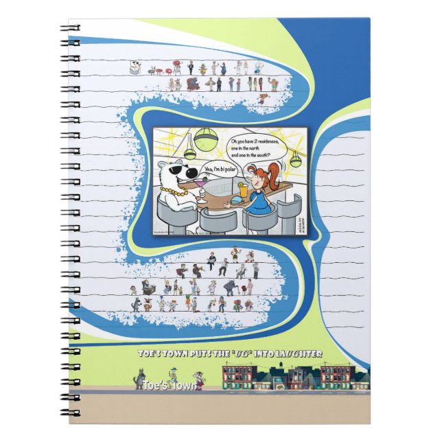 Spiral-Foto-Notebook Notizblock (Vorderseite)