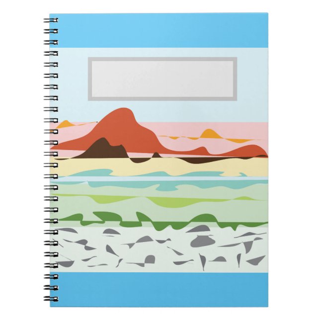 Spiral-Foto-Notebook Notizblock (Vorderseite)