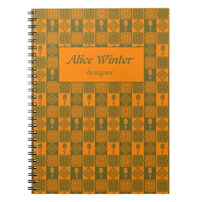 Spiral-Foto-Notebook Notizblock (Vorderseite)