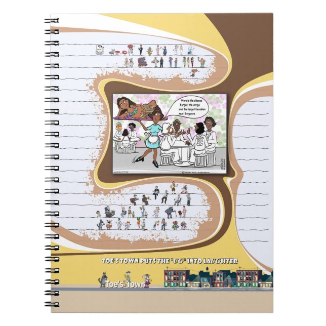 Spiral-Foto-Notebook Notizblock (Vorderseite)