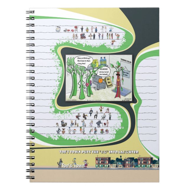 Spiral-Foto-Notebook Notizblock (Vorderseite)