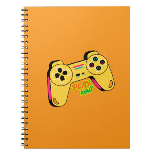 Spiral Foto Notebook PLAY JETZT Notizblock
