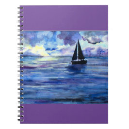 Spiral Foto Notebook Sailing Nautical Notizblock