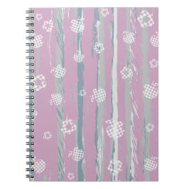 Spiral-Fotoalbum – Gingham Obstgarten Notizblock