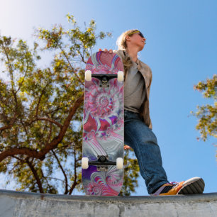 Spiral Fraktal Bandana Skateboard