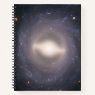Spiral Galaxy Ngc 1015. Notizbuch