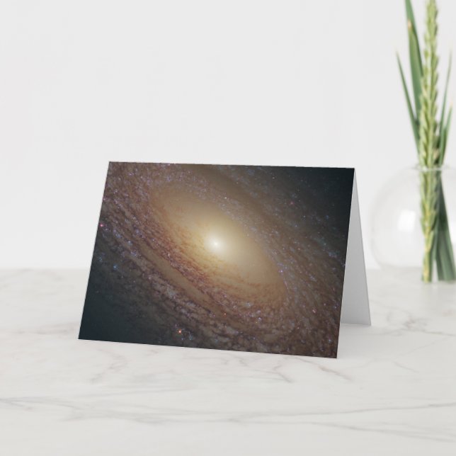 Spiral Galaxy Ngc 2841 Karte (Vorderseite)