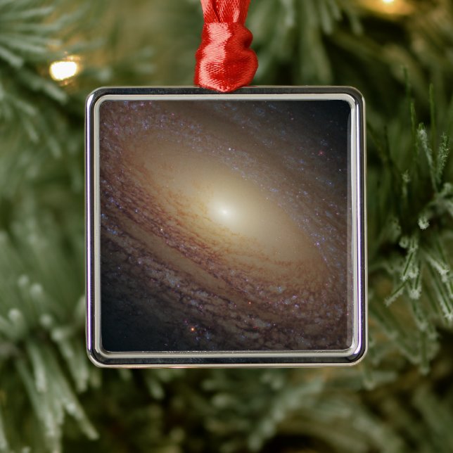 Spiral Galaxy Ngc 2841 Ornament Aus Metall (Baum)