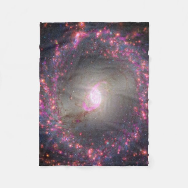 Spiral Galaxy Ngc 3351. Fleecedecke (Vorderseite)