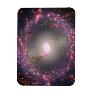 Spiral Galaxy Ngc 3351. Magnet