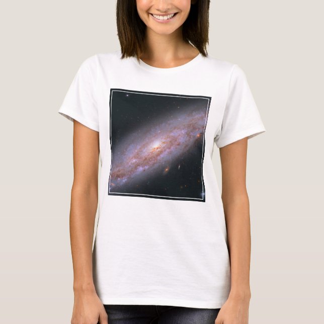 Spiral Galaxy Ngc 3972. T-Shirt (Vorderseite)