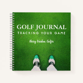 Spiral Golf Journal Notizbuch