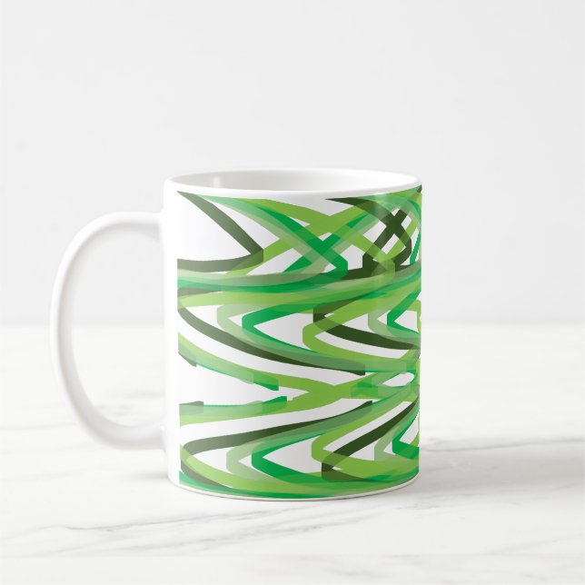 Spiral Green Tasse (Links)