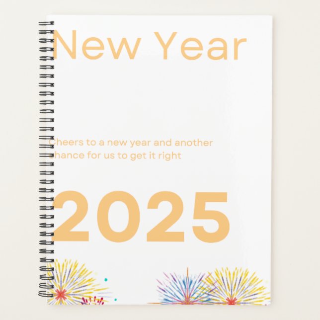 Spiral hard Planner 2025 (Devant)
