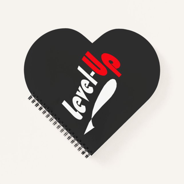 Spiral heart notebook notizbuch (Vorderseite)