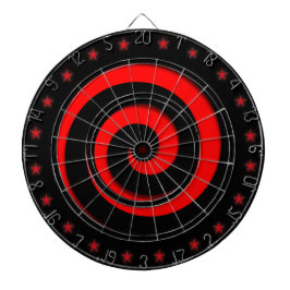 Spiral Hypnotic Red Wheel Regulation Dart Board Dartscheibe