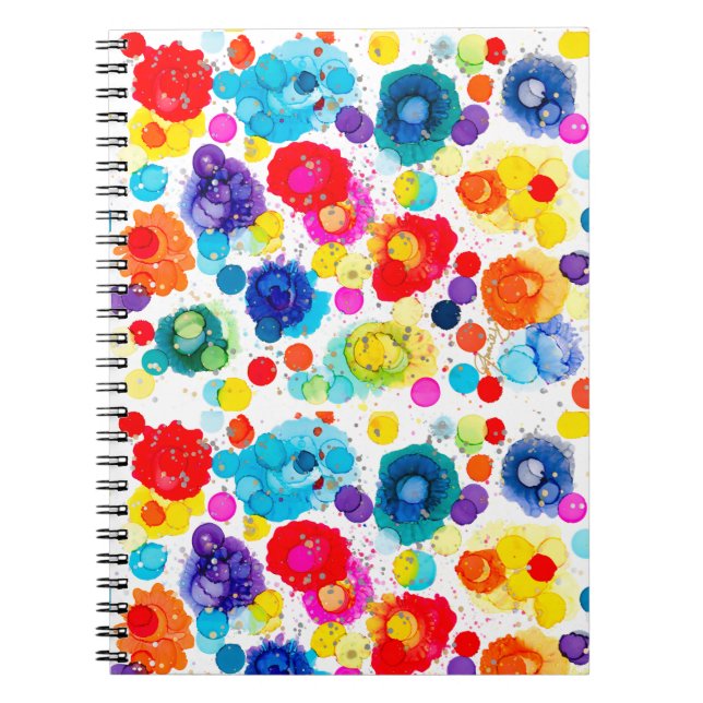 Spiral Journal Lovitude The Bubble Room Notebook Notizblock (Vorderseite)