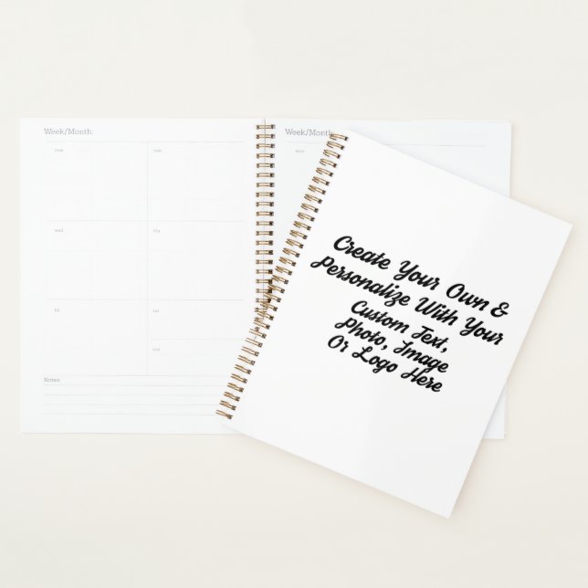 Spiral-Notebook, 8.5x 11 Plastik-Hardcover Planer (Anzeige)