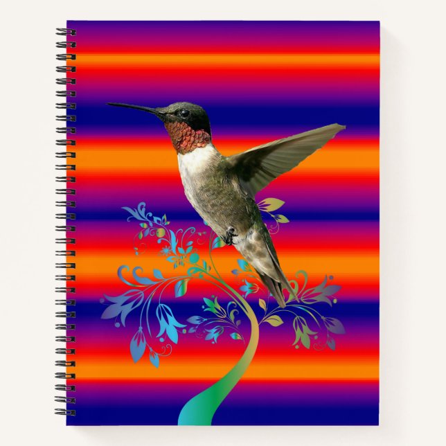 Spiral Notebook Bird Notizbuch (Vorderseite)