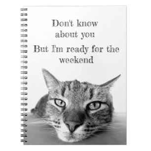 Spiral Notebook-Cat-Notebook Notizblock