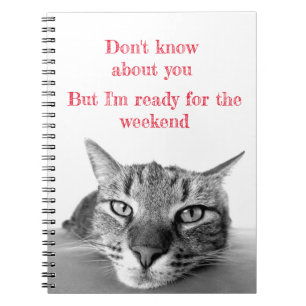 Spiral Notebook-Cat-Notebook Notizblock