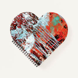 Spiral Notebook – Corrosion Pulse Notizbuch