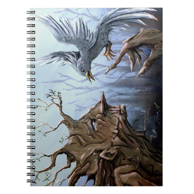 Spiral notebook - cover by Monika Marzec Notizblock (Vorderseite)