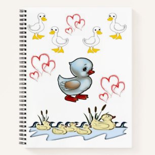 Spiral Notebook Duck Notizbuch