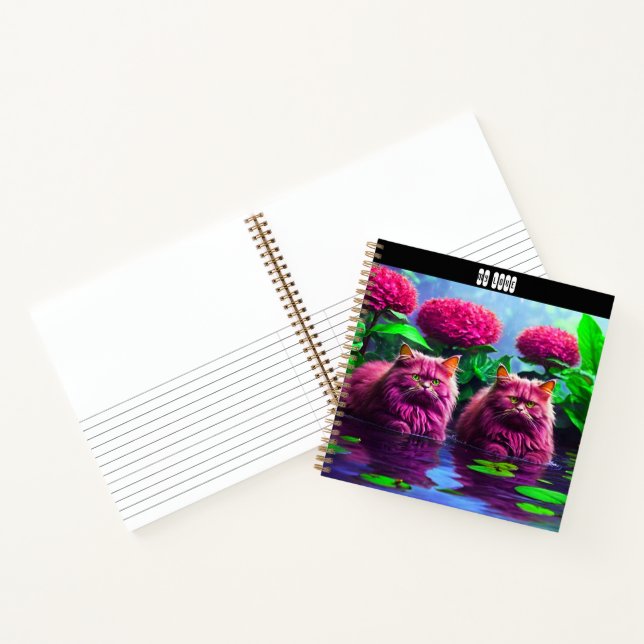 Spiral Notebook  for Cat Lovers Notizbuch (Innenseite)