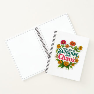 🌞 Spiral Notebook for Wild Souls 🌸📓 Notizbuch