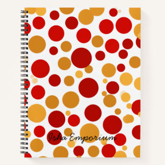 Spiral Notebook Gedankenblasen: Wo Ideen aufgehen Notizbuch