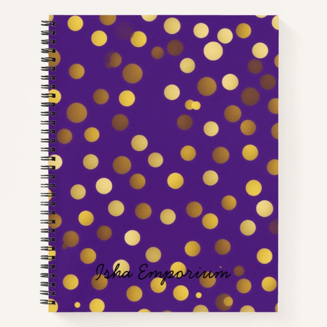 Spiral Notebook Gedankenblasen: Wo Ideen aufgehen Notizbuch (Vorderseite)