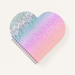 Spiral Notebook Glitzer Star Dust Notizbuch