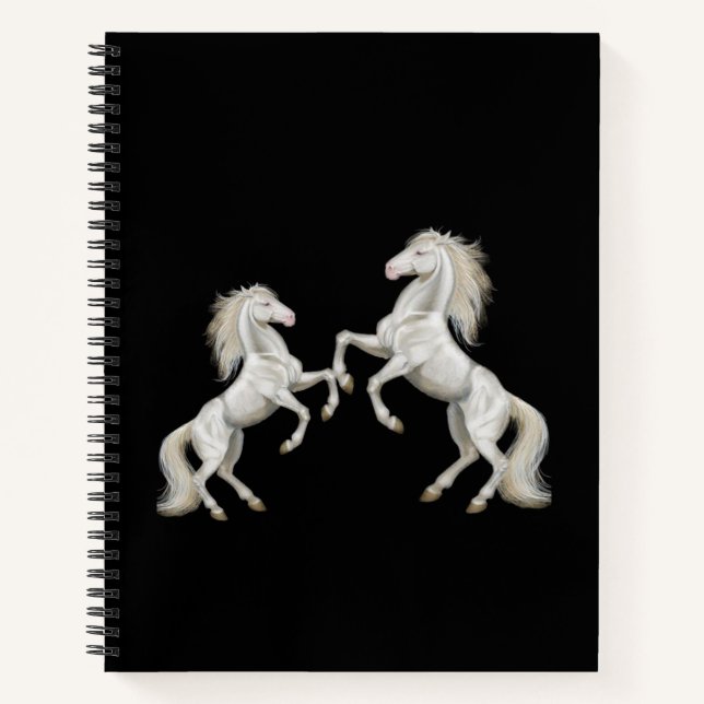 Spiral Notebook Horse Notizbuch (Vorderseite)