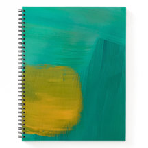 Spiral-Notebook in Misty Sun Design