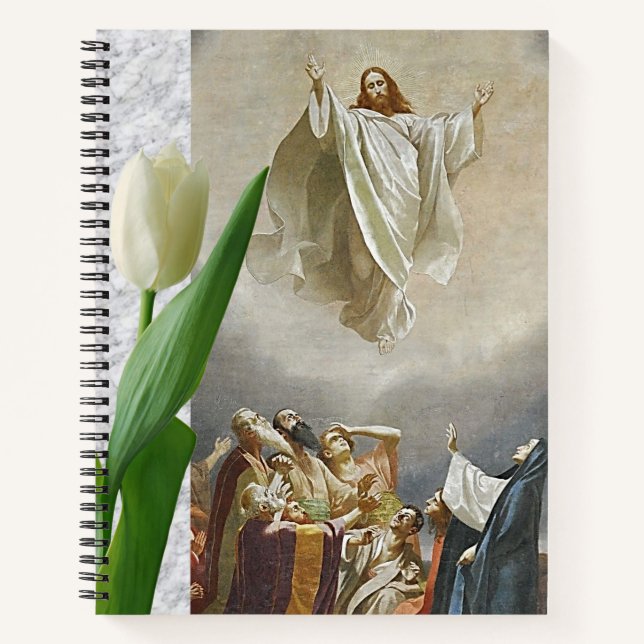 Spiral Notebook Jesus Christus Notizbuch (Vorderseite)