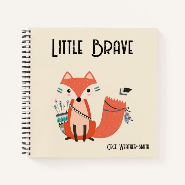 Spiral Notebook - Kleine Brave Notizbuch (Vorderseite)