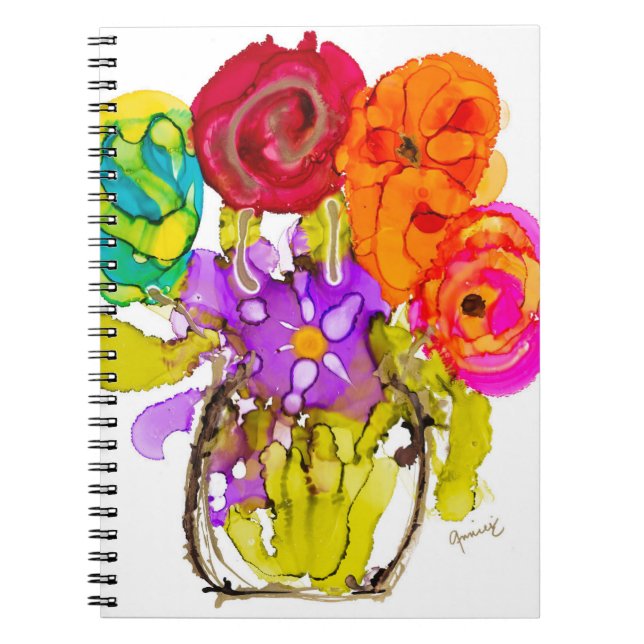 Spiral Notebook Lovitude Merry Go Round Notizblock (Vorderseite)