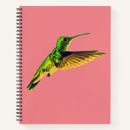 Spiral-Notebook mit Schlicht-geliebtem Emerald-Des Notizbuch