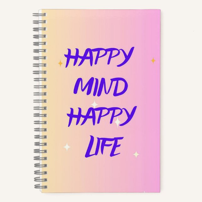 Spiral Notebook – Motivational Journal (Recto)