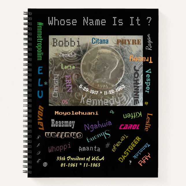 SPIRAL NOTEBOOK Papier/Schule/Unternehmen/#Metropo Notizbuch (Vorderseite)