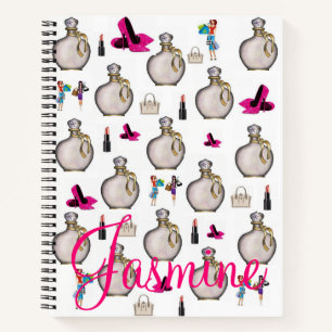 Spiral Notebook Parfüm Notizbuch