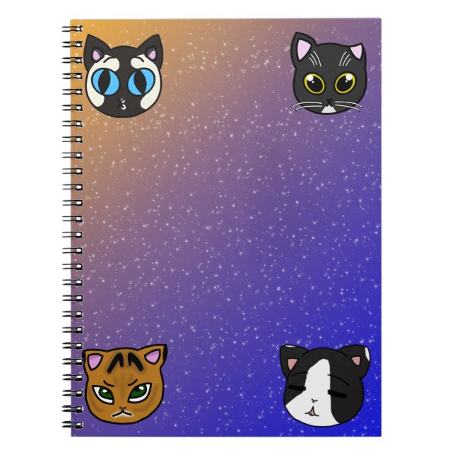 Spiral-Notebook - Perfekte Unfälle Notizblock (Vorderseite)