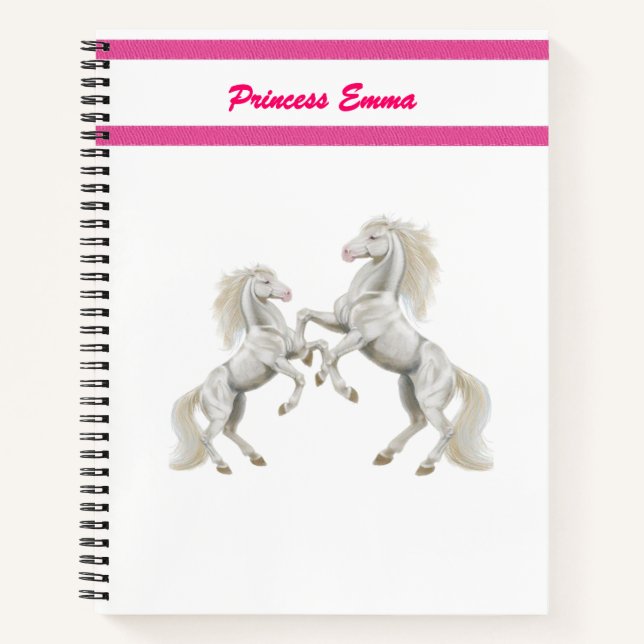 Spiral Notebook Princess Emma Notizbuch (Vorderseite)