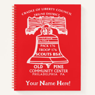 Spiral Notebook - Red (Personalized) Notizbuch