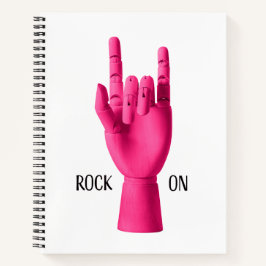 Spiral Notebook - Rock On! Notizbuch