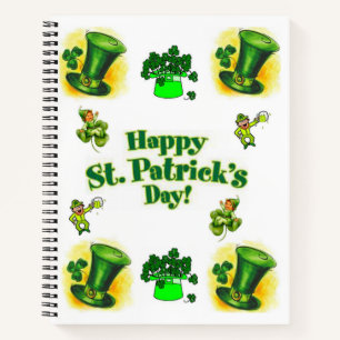 Spiral Notebook St. Patrick's Day Notizbuch