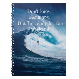 Spiral Notebook-Surfer Notizblock