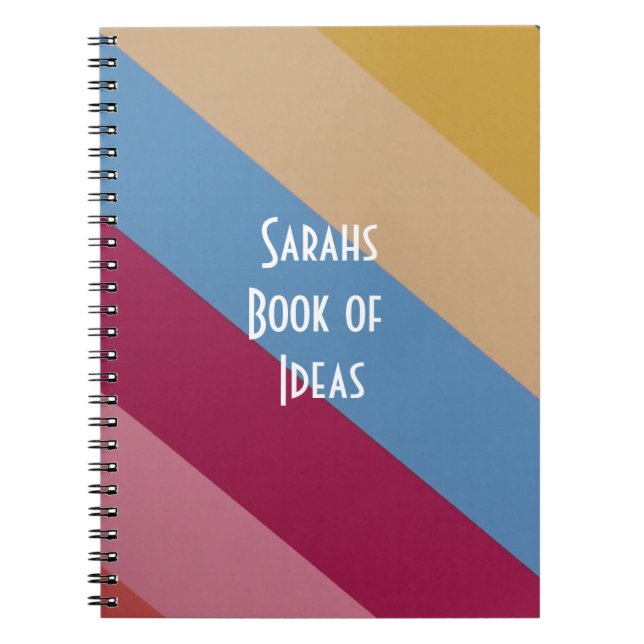 Spiral Notebook to personalise  Notizblock (Vorderseite)